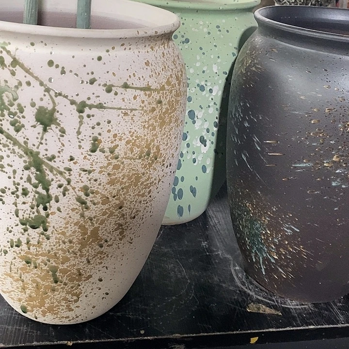 紫砂花盆口径 26高度41