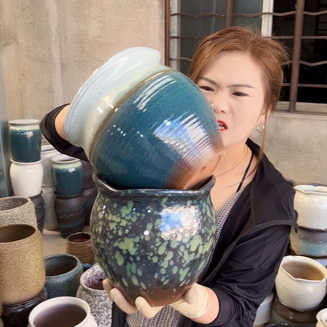 紫砂花盆瑕疵e e e e e e e