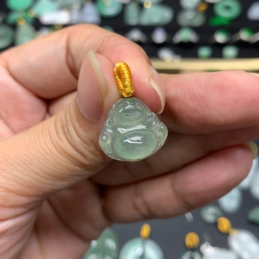 吊坠(不含链)未镶嵌翡翠有纹裂