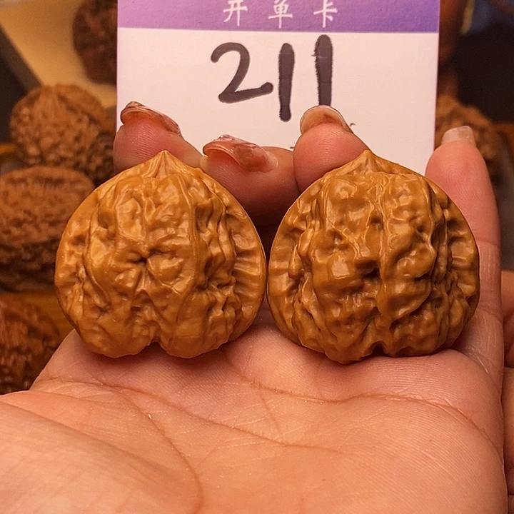吊坠桃核蛤蟆头37无刀痕s