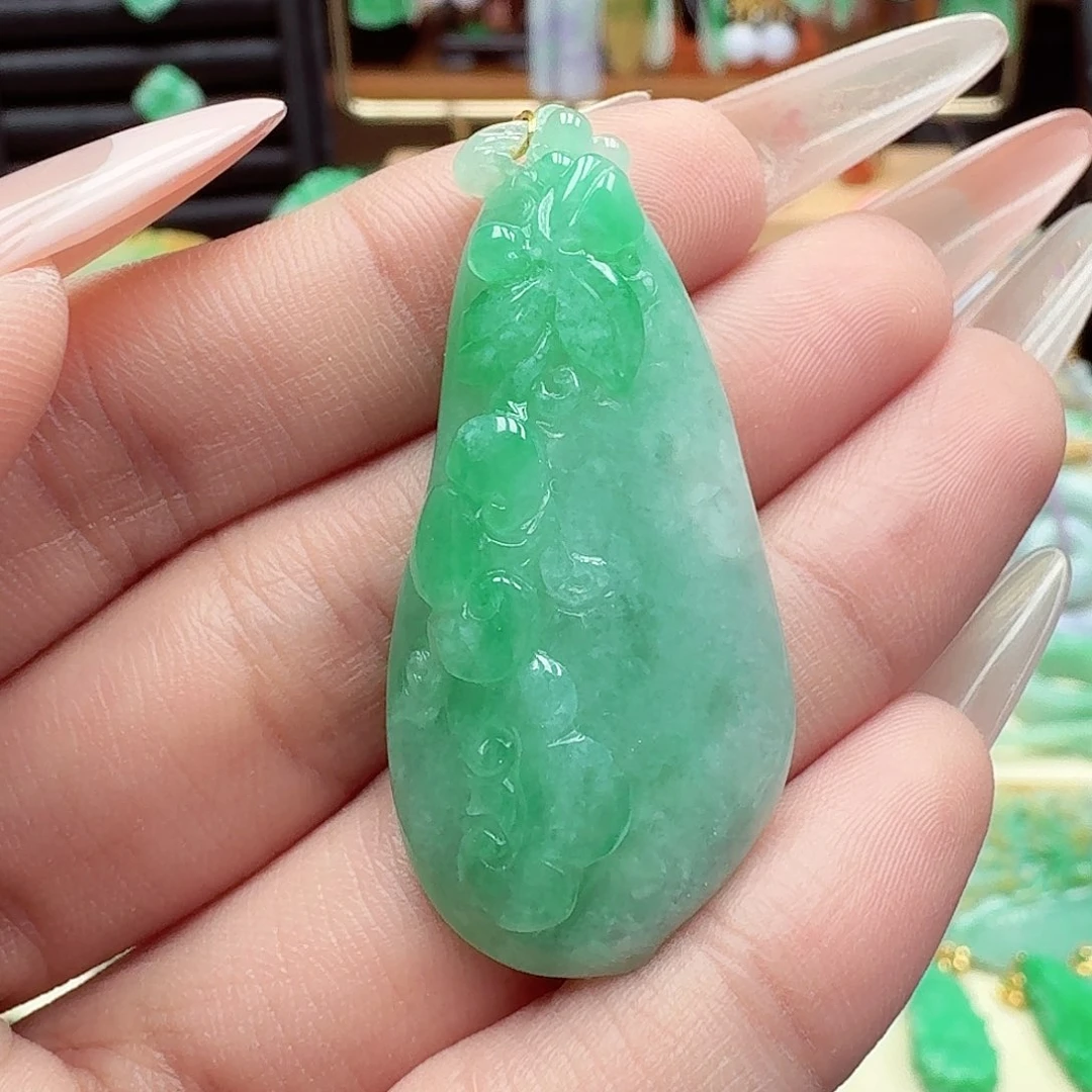 颈饰未镶嵌翡翠翡翠吊坠