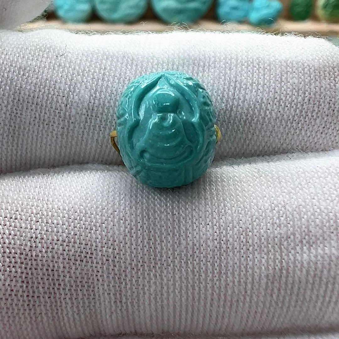 未镶嵌绿松石无相佛珠10.9mm