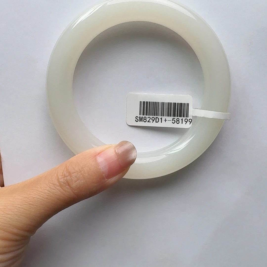 和田玉未镶嵌手镯59