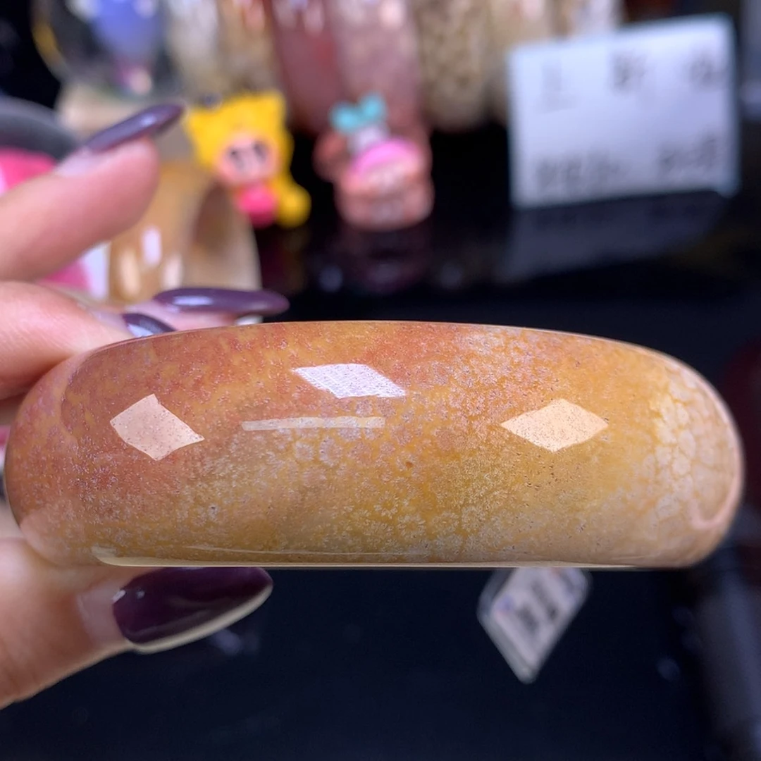 【闪购商品】颈饰未镶嵌硅化珊瑚（珊瑚玉）上新美货手镯61（10号）