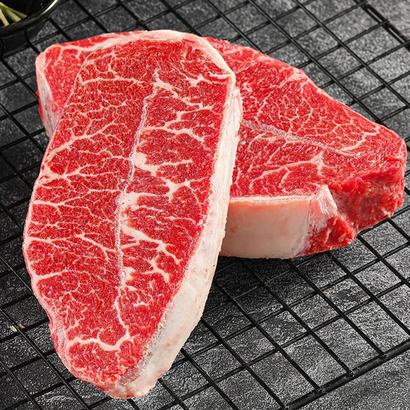 原切牛排原切谷饲安格斯和牛板腱眼肉西冷牛排雪花牛肉改价链接