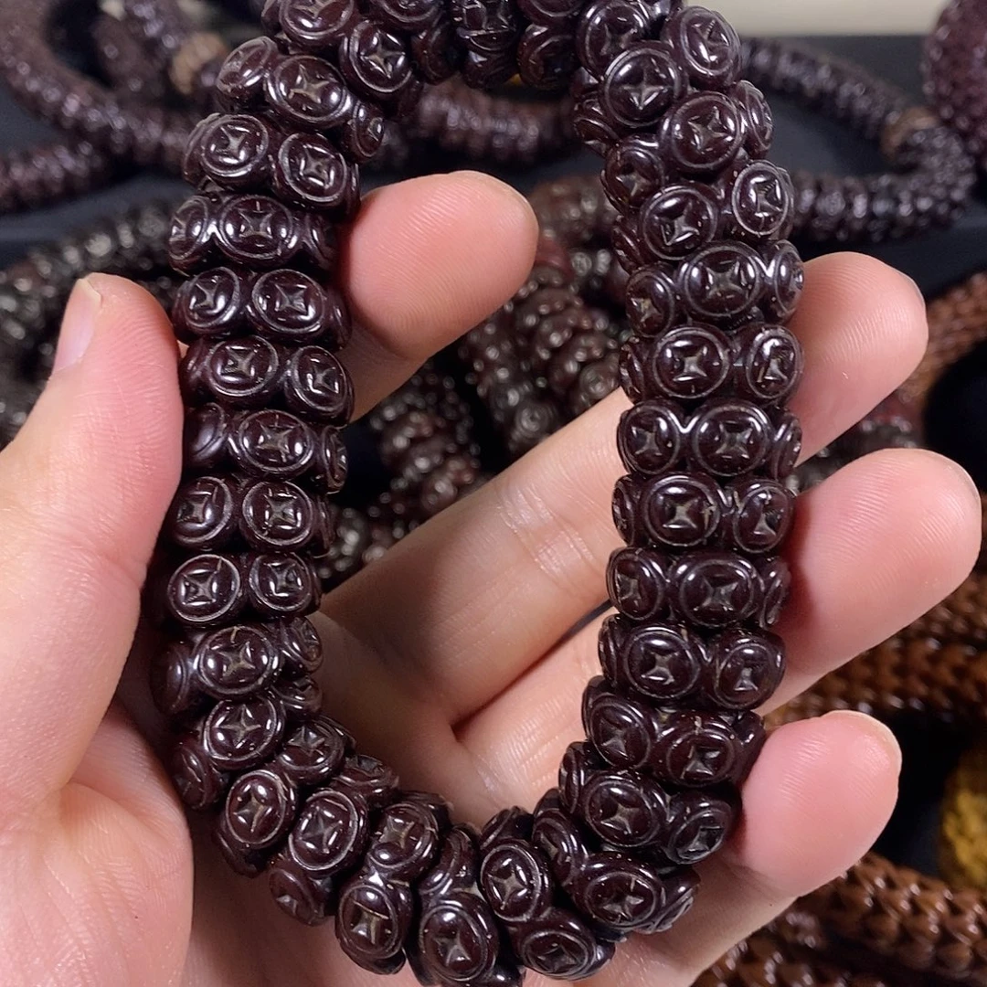 手串紫金鼠大黑钱币18