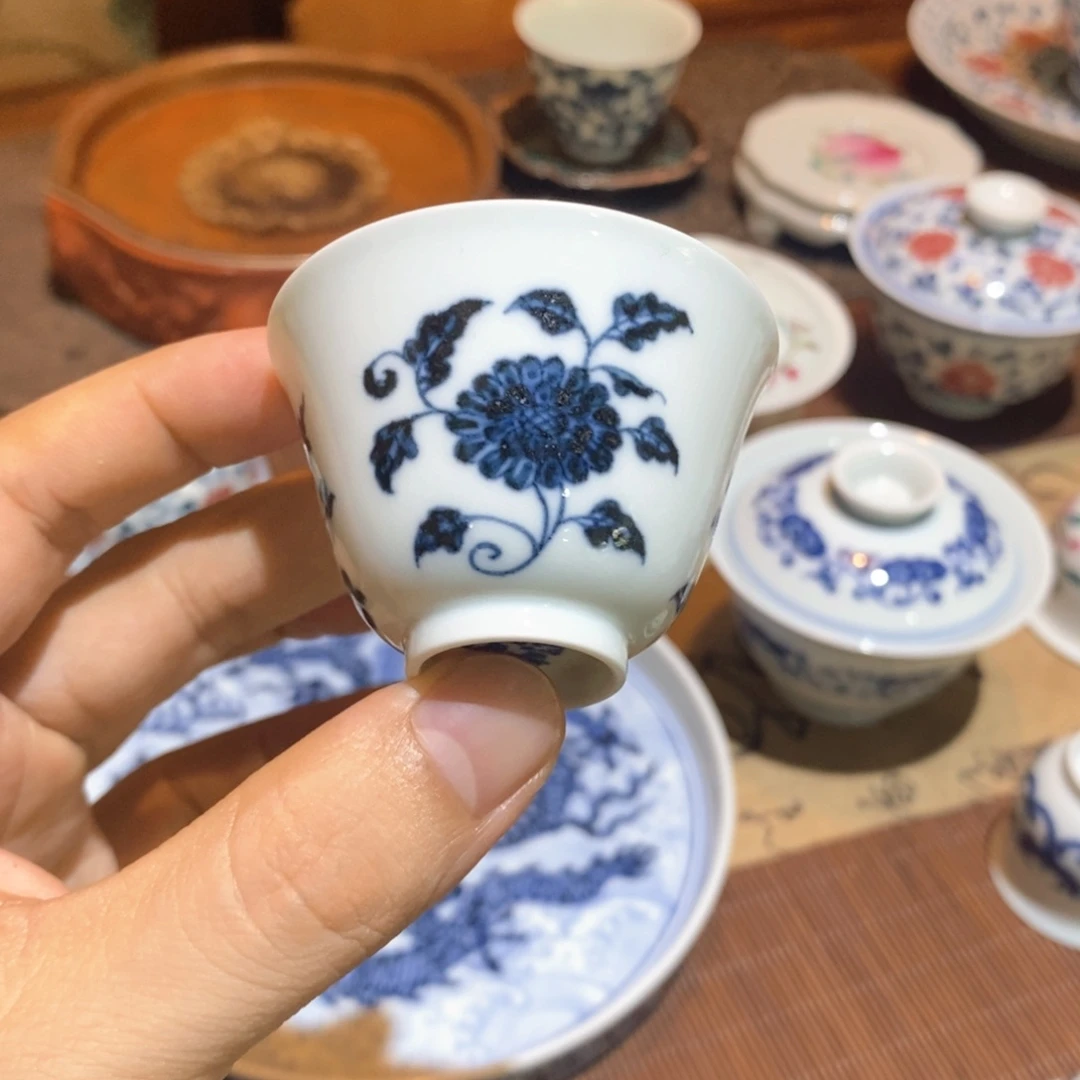 勇***团开播福利景德镇纯手绘茶器