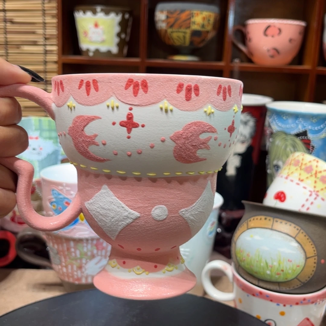 你***安杯子景德镇陶瓷马克杯