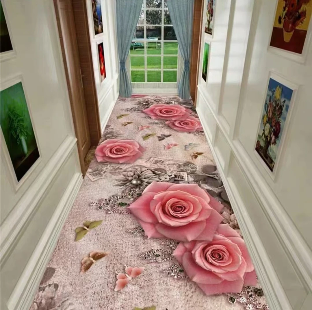 窗台走廊过道玄关家用速干硅藻泥吸水防滑好打理可裁剪地垫