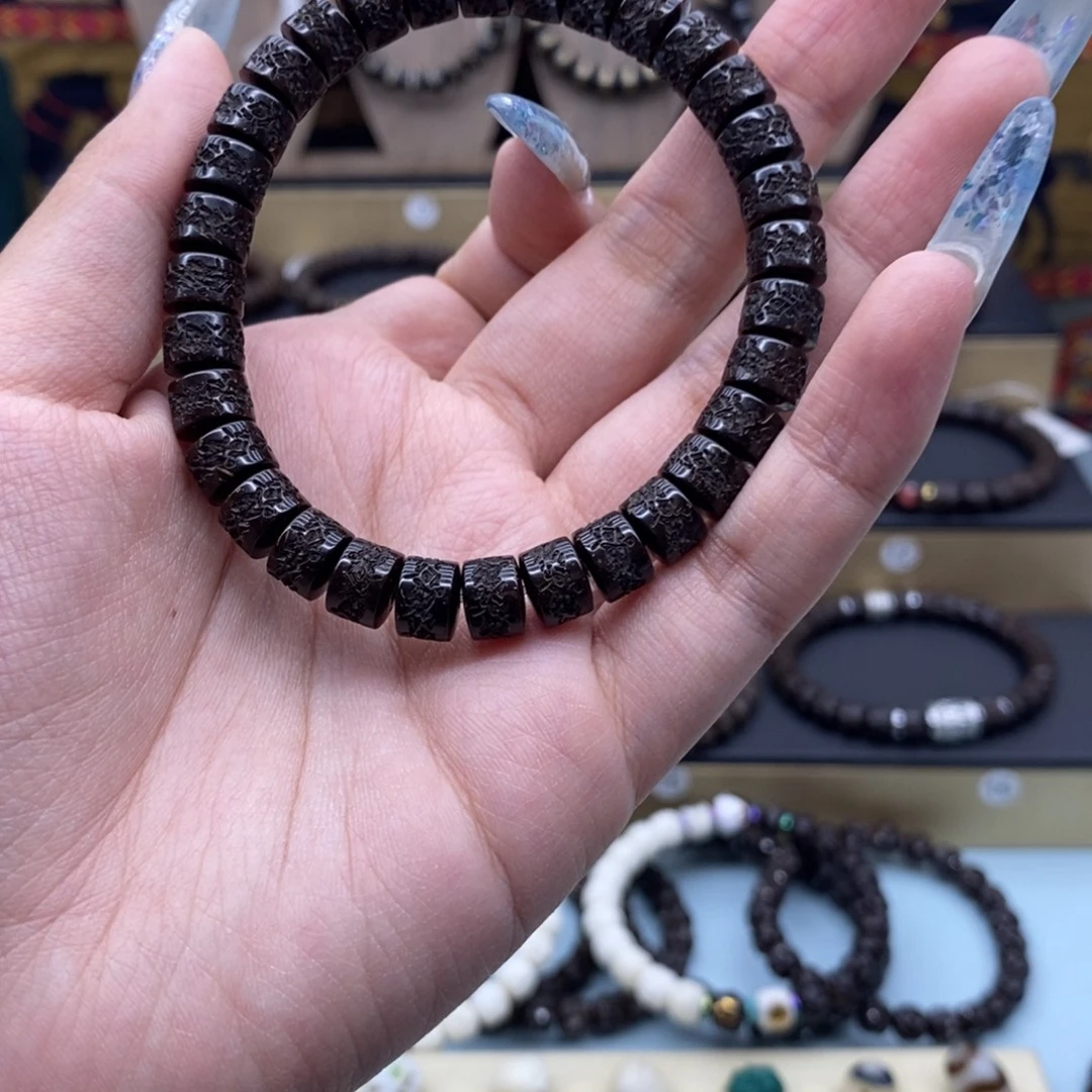 风***地手串椰蒂原生态8*6