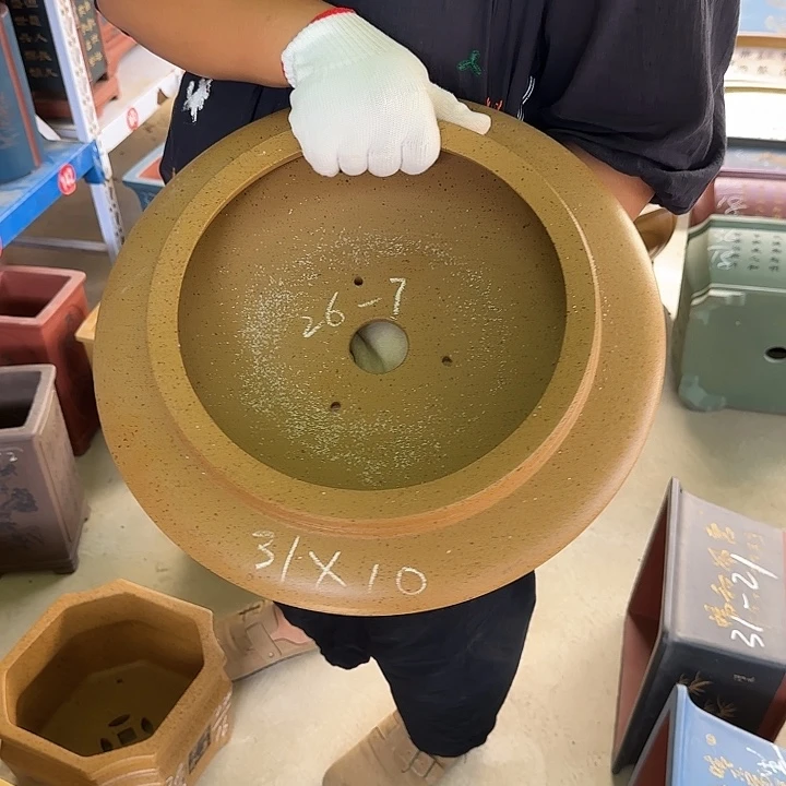 紫砂花盆这是我的