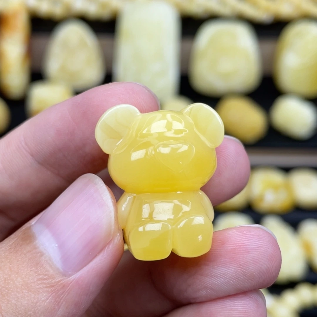 裸石琥珀未镶嵌琥珀蜜蜡