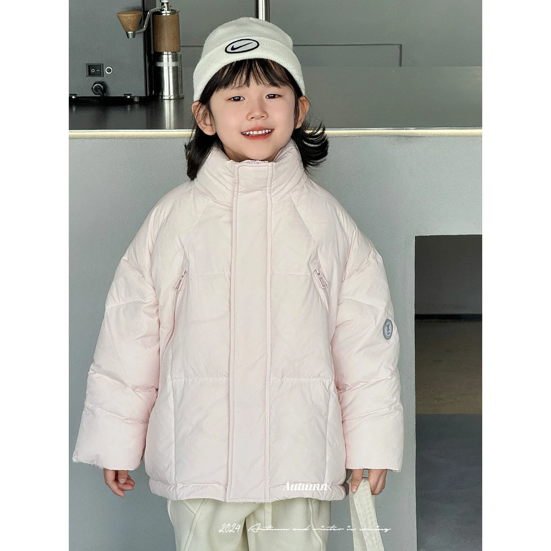 YJ403097新款儿童粉色羽绒服
