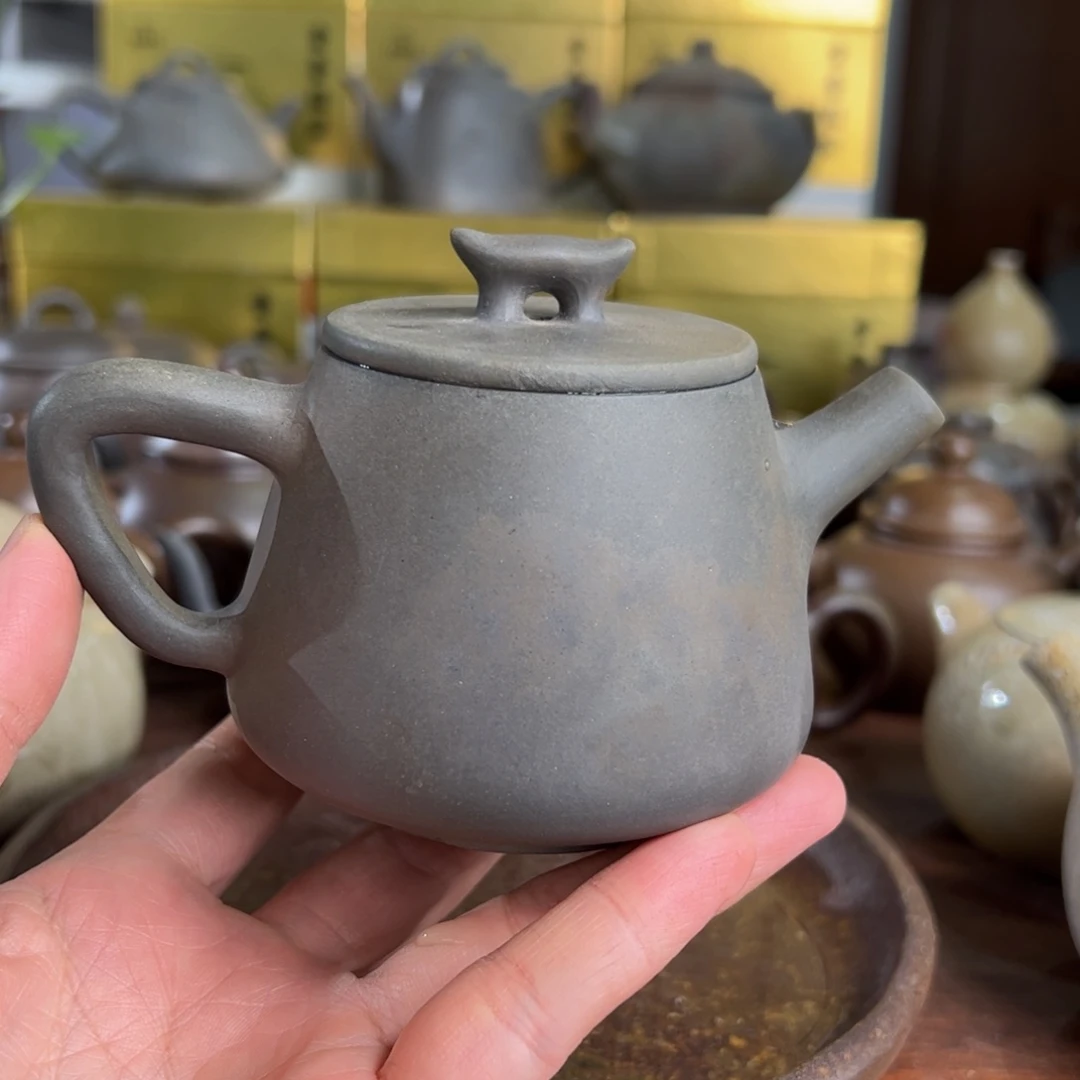 贵台龙窑柴烧茶壶A42