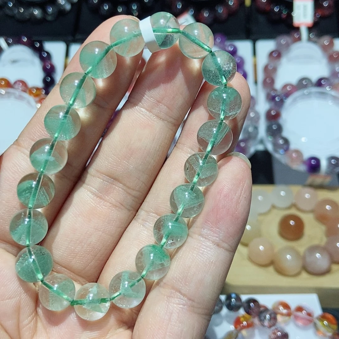 未镶嵌手链水晶翠幽灵10