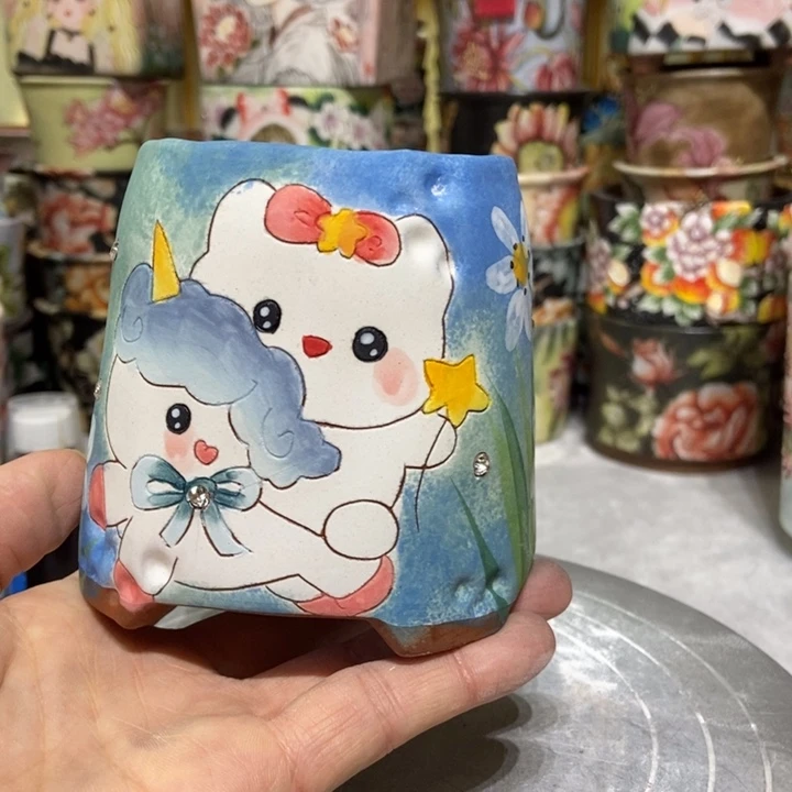 景德镇艺术手绘作品