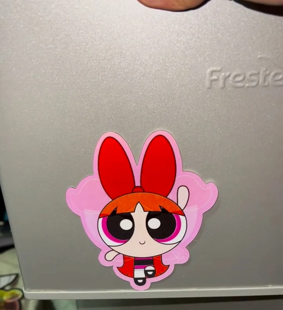 飞天小女警同人光栅冰箱贴二次元创意绝美谷子童年回忆