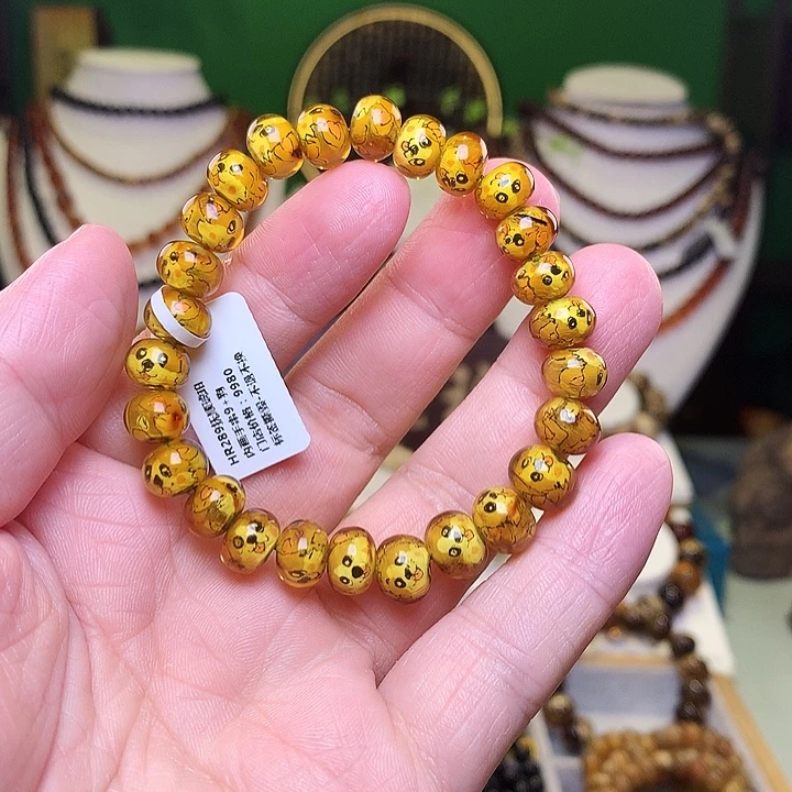 裸石琥珀未镶嵌9+狗