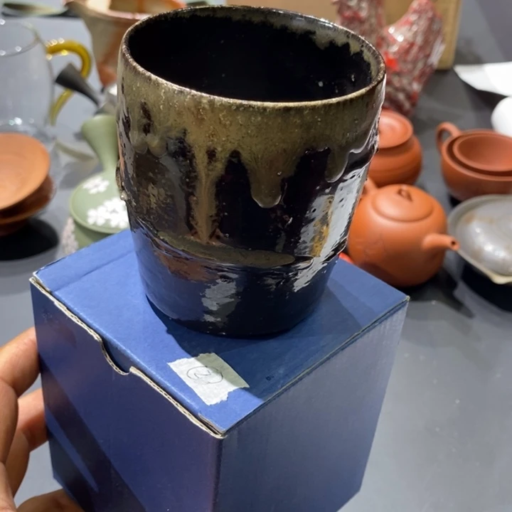 日本备前烧水屋杯大漏