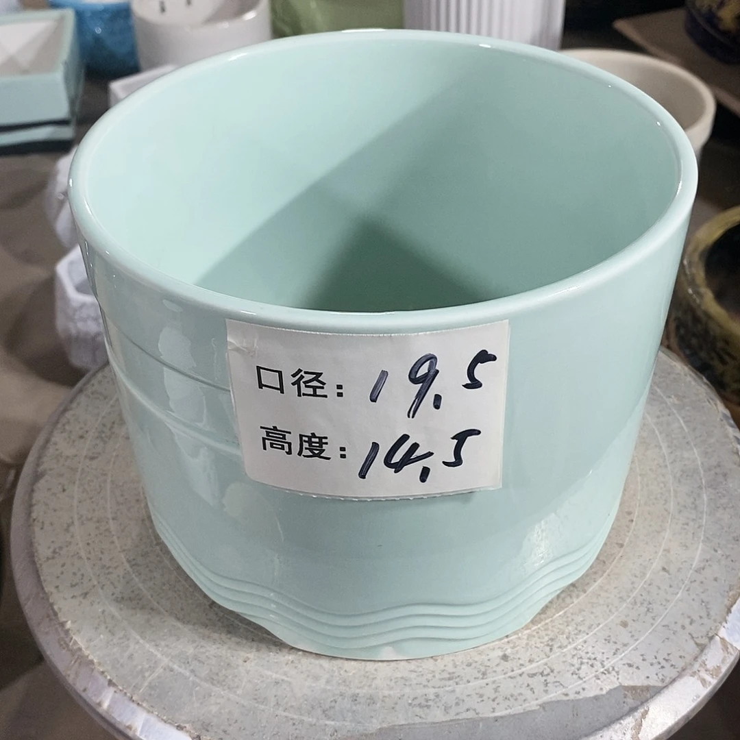 【闪购商品】陶瓷微瑕花盆-034-1个兰