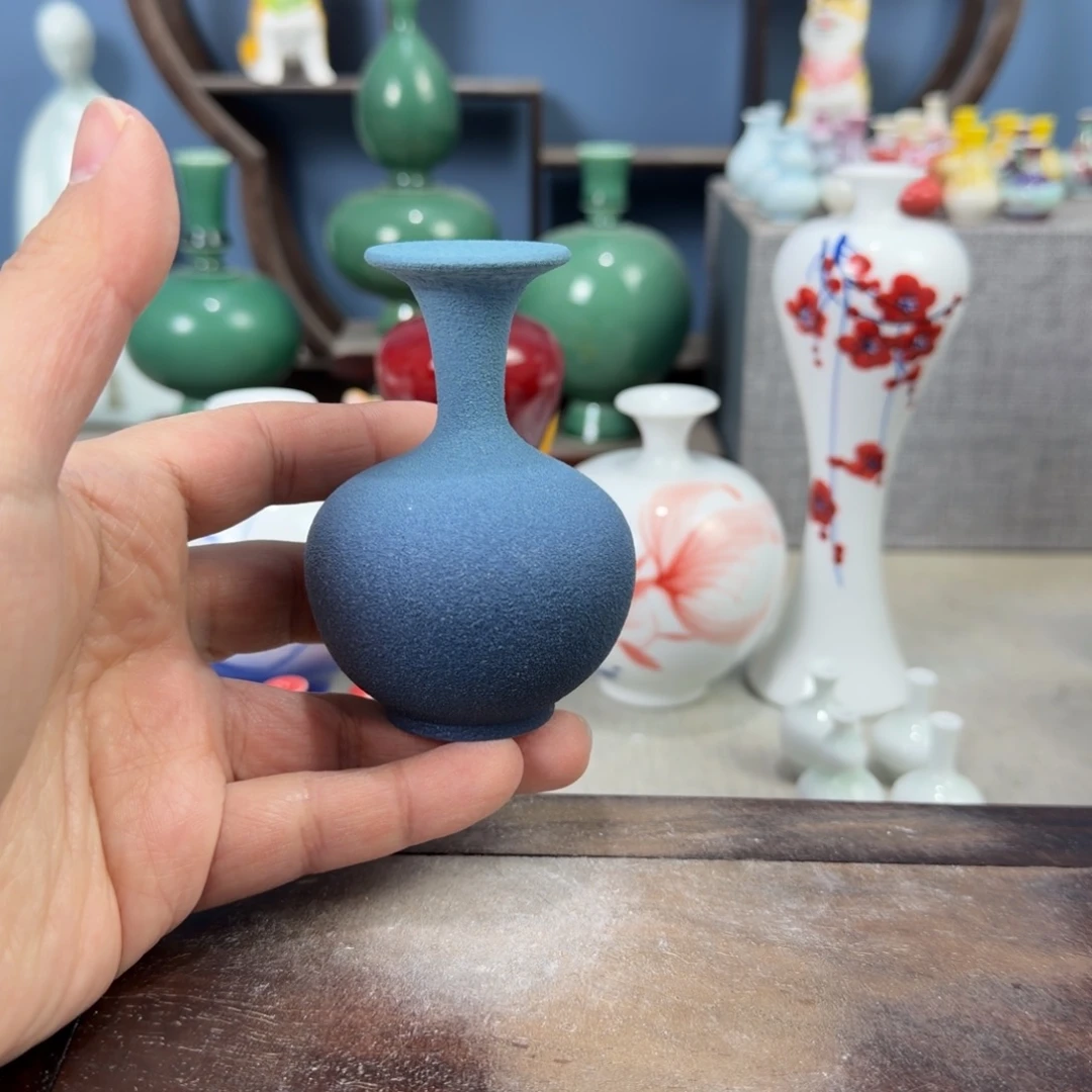 陶瓷手工小花器摆件