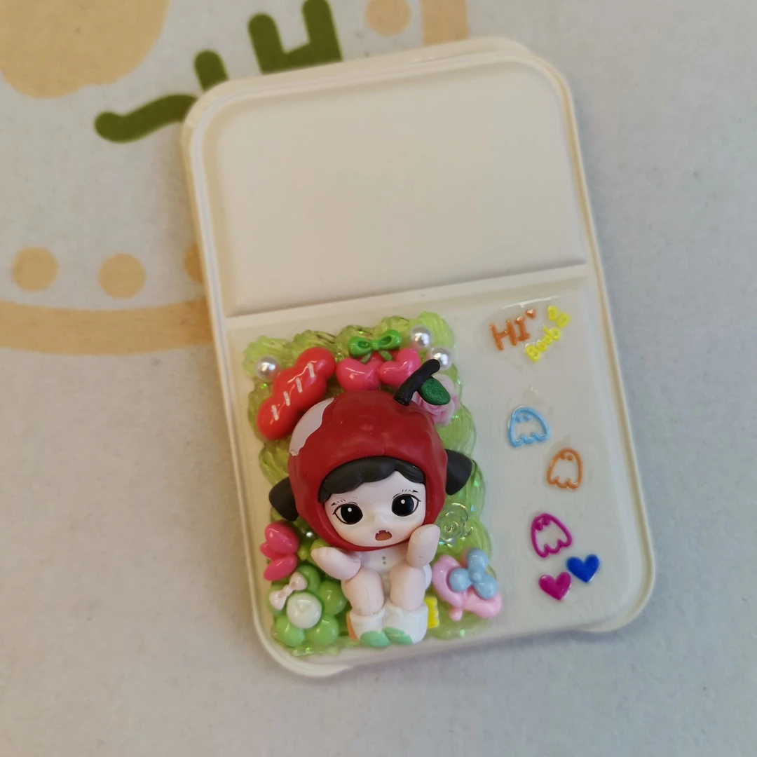 可爱奶油胶小镜子