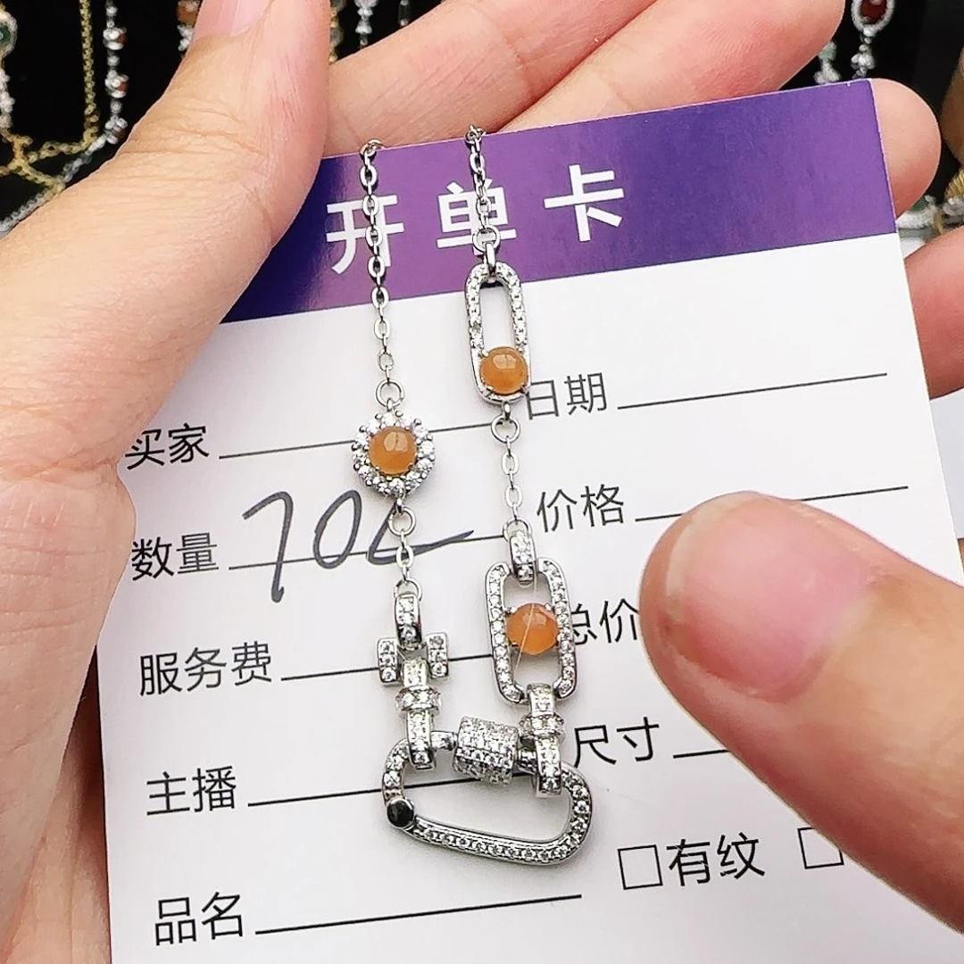 银S925镶嵌戒指翡翠戒指