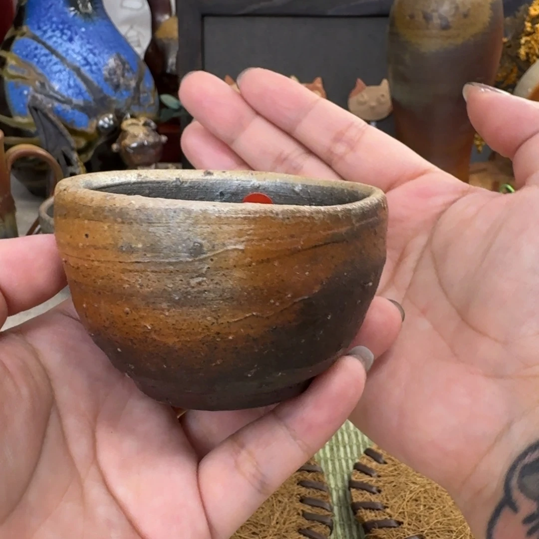 快***使备前烧 铃木黄弌 主人杯