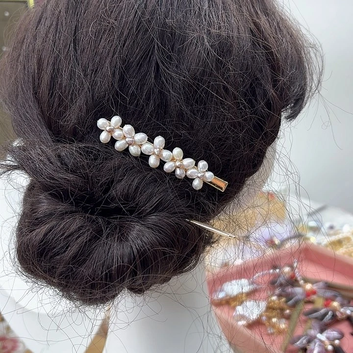 淡水珍珠珍珠银S925镶嵌