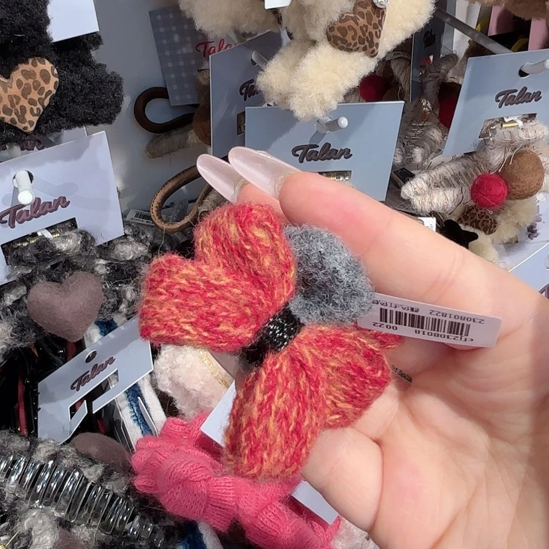 皮质铁合金发饰发夹