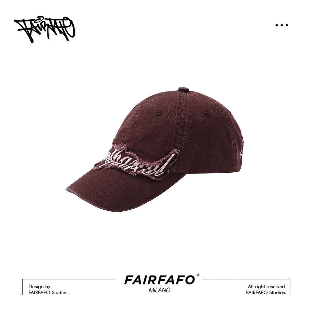 【做旧刺绣鸭舌帽】FH5TB0728