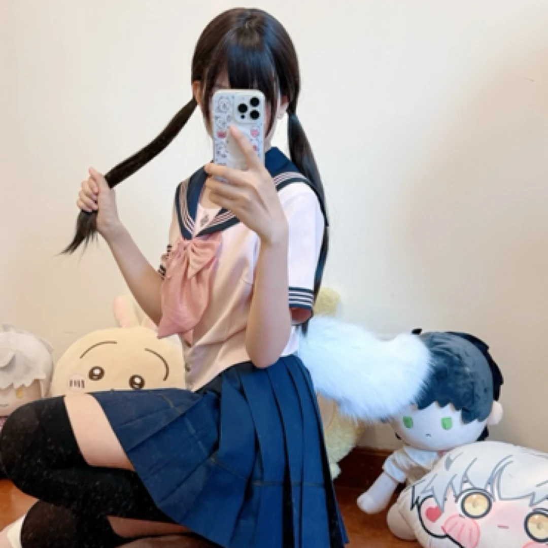 成人二次元电动遥控狐狸尾巴毛绒尾巴cospaly漫展专用道具30cm长