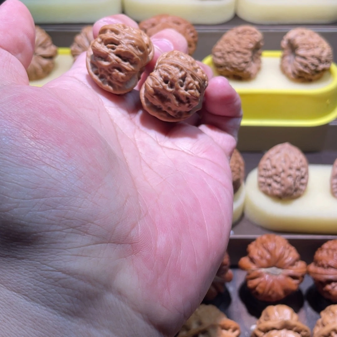 把件文玩核桃32全品小尺寸门头沟元宝