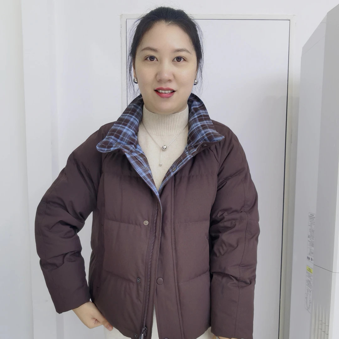 新款时尚洋气百搭休闲羽绒服1973J