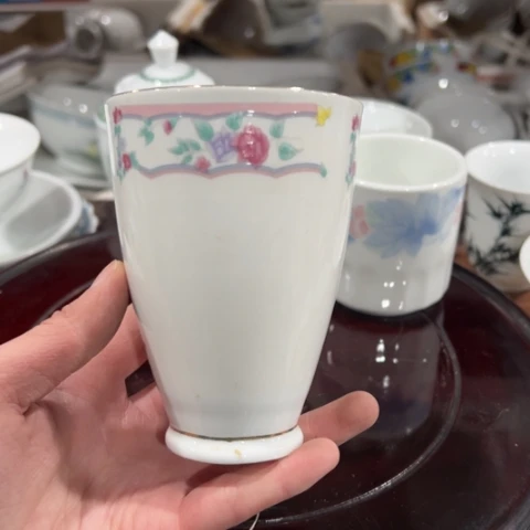 醴陵釉上高温瓷200毫升8个释*