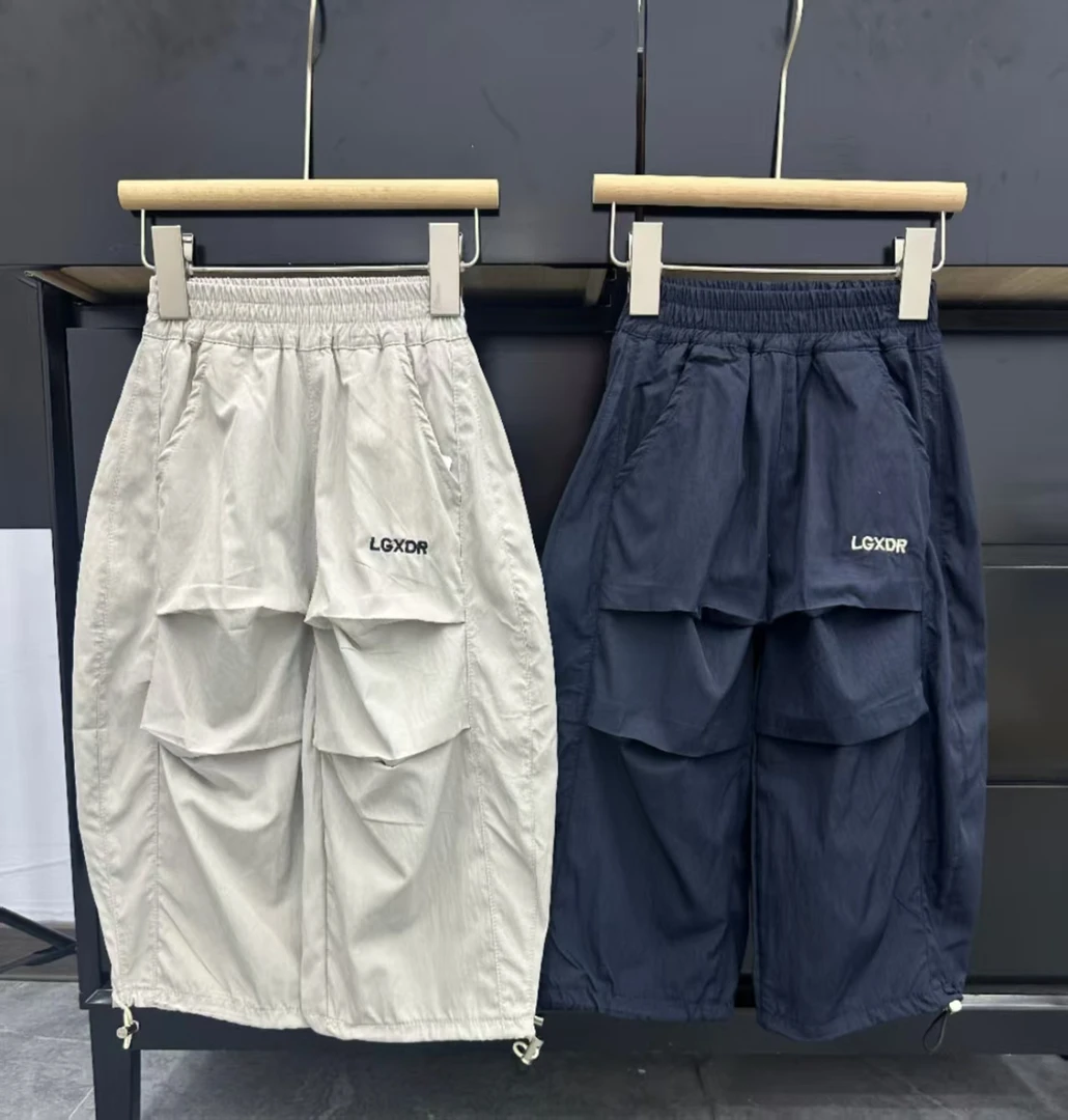 【耀选专属】男童夏季薄款儿童的”氧气感”纯色百搭宽松休闲长裤4528