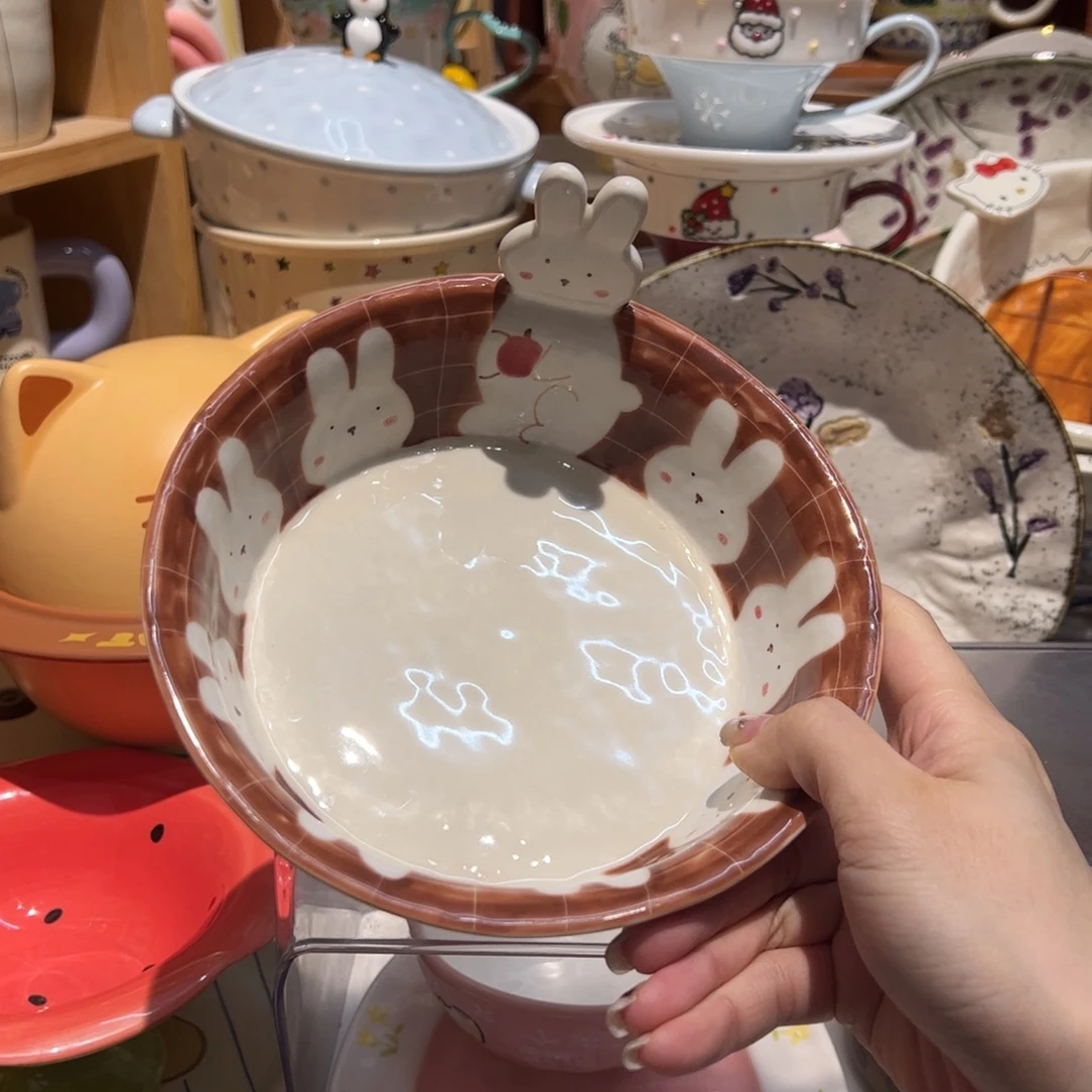 手作立体兔子沙拉盘