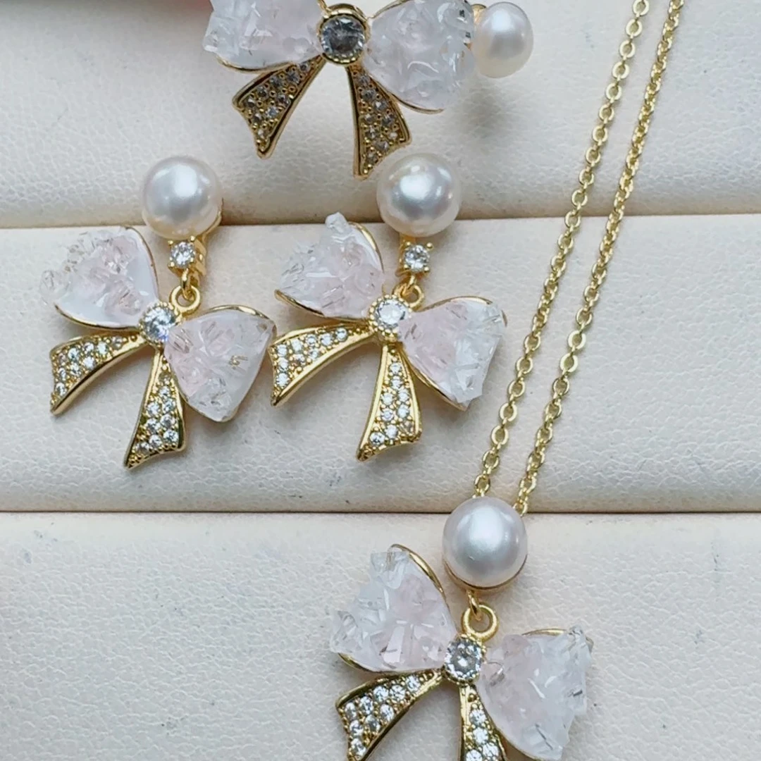 耳饰淡水珍珠未镶嵌@@nn051