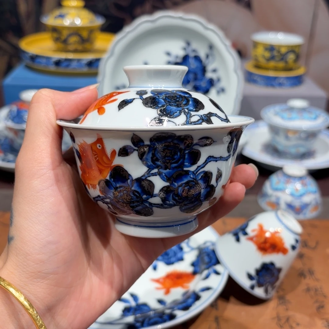 茶***君手工手绘 陶瓷茶具