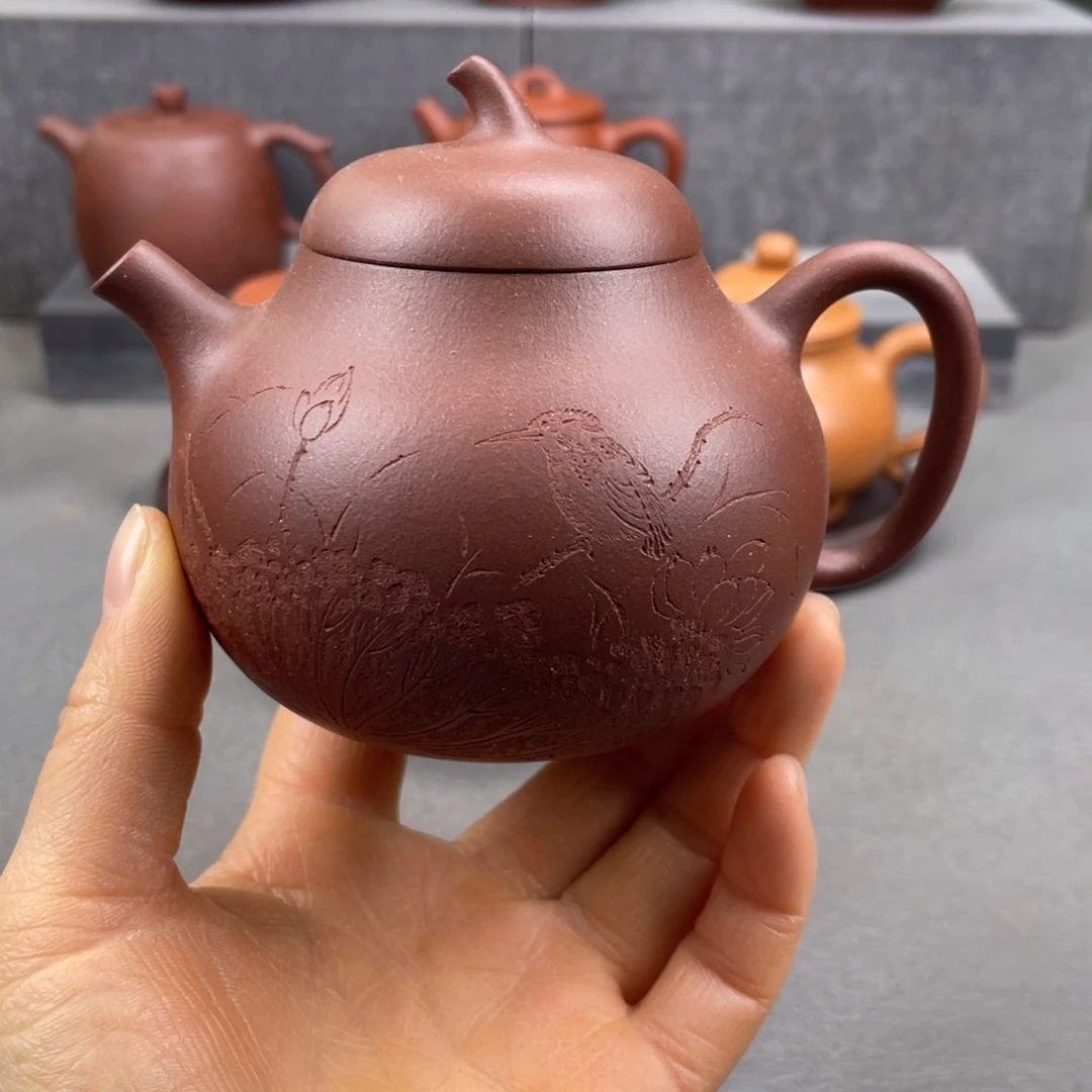 紫砂茶壶紫砂壶220毫升