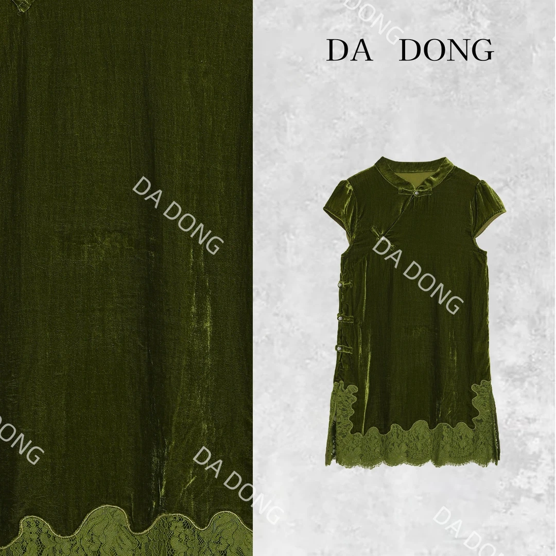 南风谷--中式国风气质时尚百搭小众夏季复古宽松休闲轻奢连衣裙