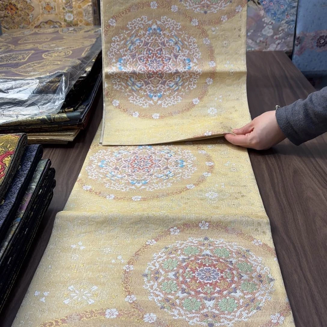 织绣唐锦西阵织带带