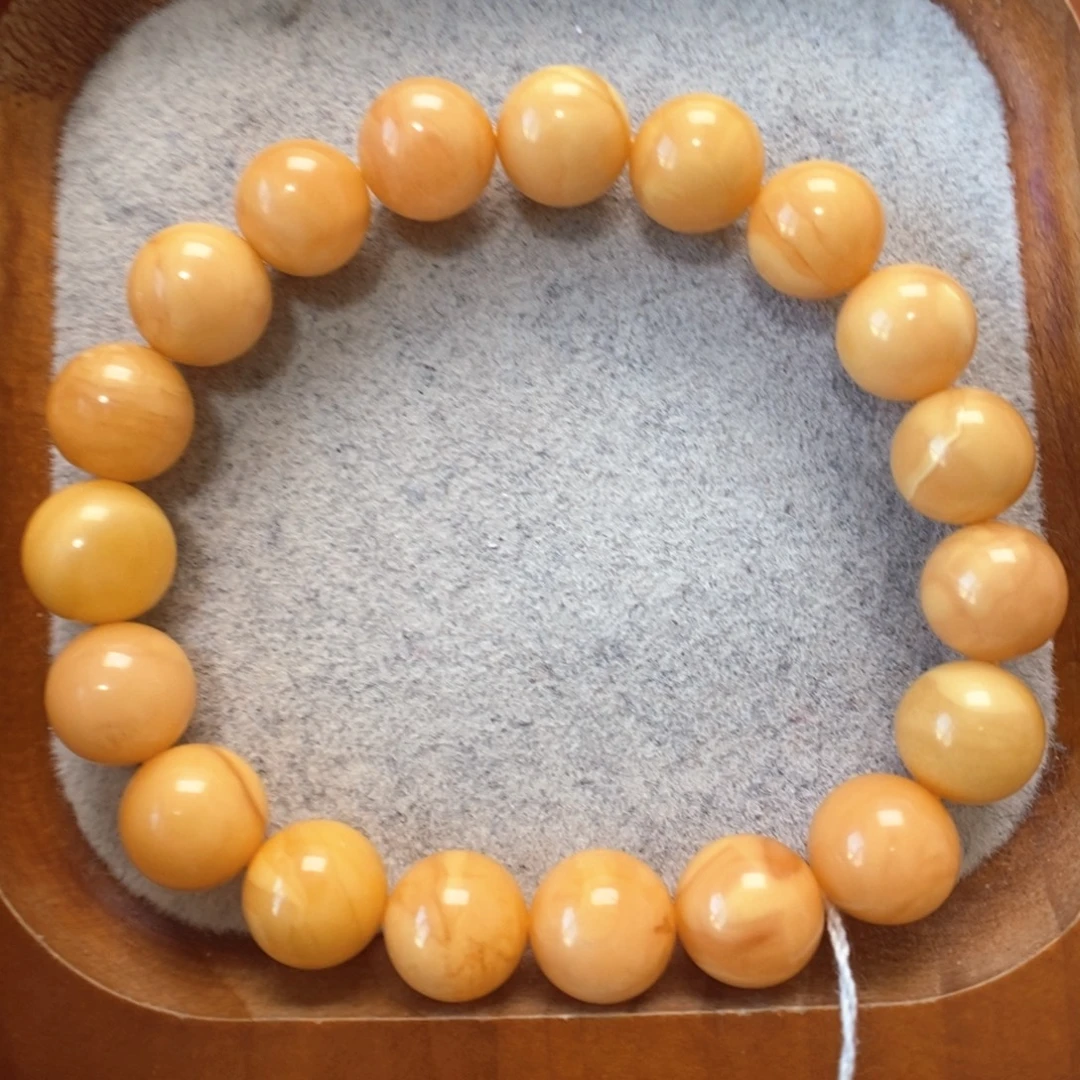 蜜蜡未镶嵌手串蜜蜡