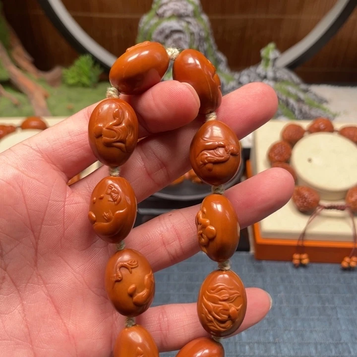 手串橄榄核横版无相