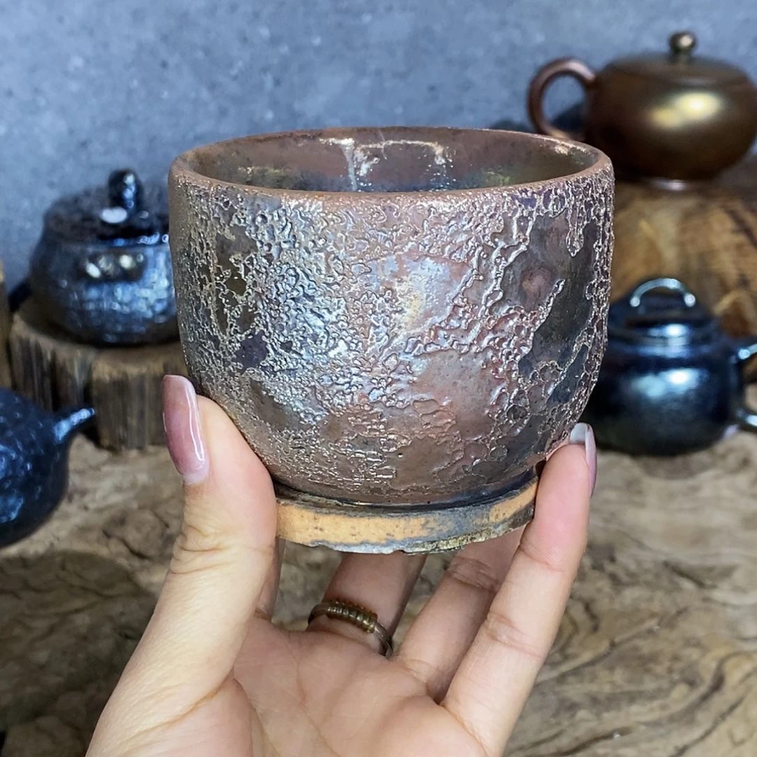 杯?**?云南建水紫陶柴烧