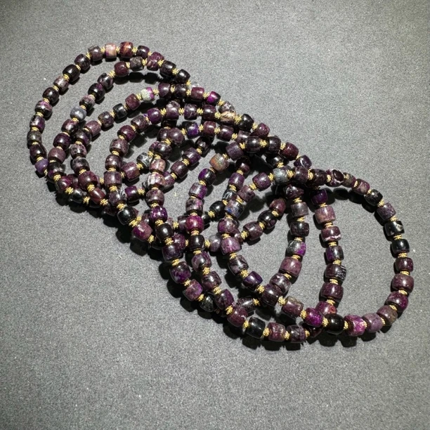 【黑胖珠宝】H0133 舒俱来桶珠手链 多样性发其一