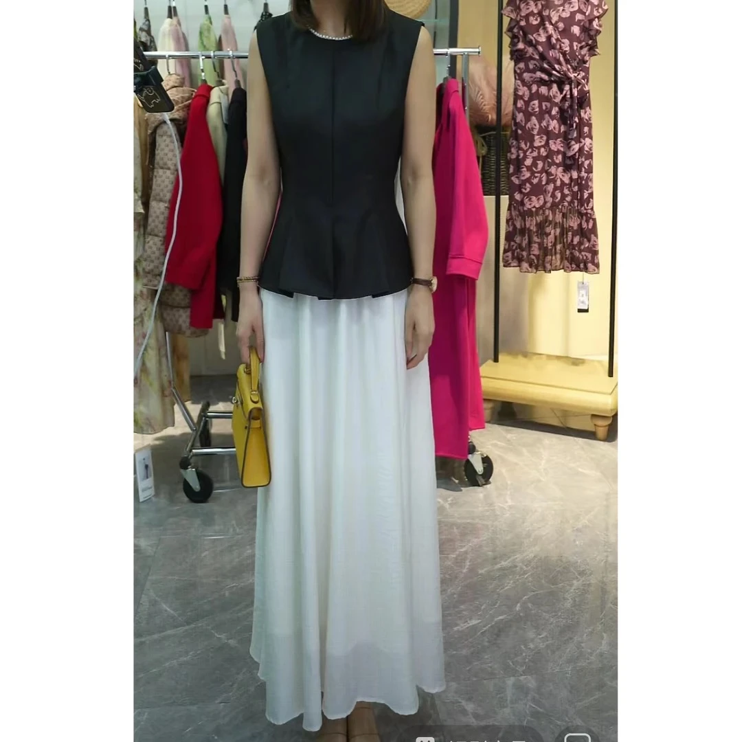 Y5232176回味依衣高级感时尚设计师款两件套套裙