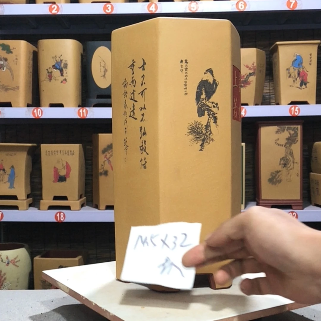 【闪购商品】紫砂花盆老*手工制作
