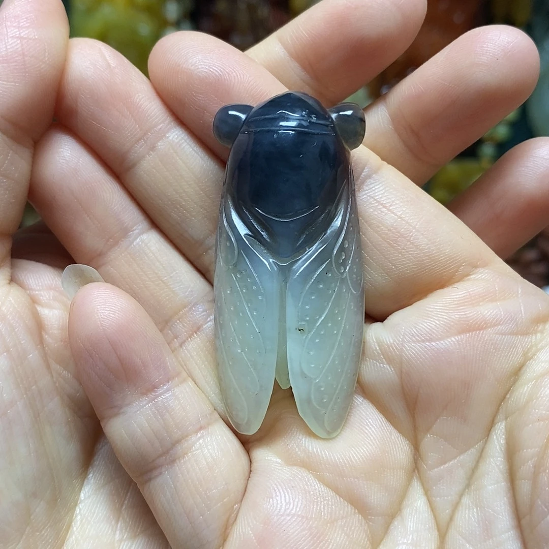 岫玉未镶嵌吊坠(赠链)