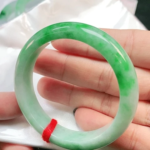 未镶嵌手镯翡翠正圈2351